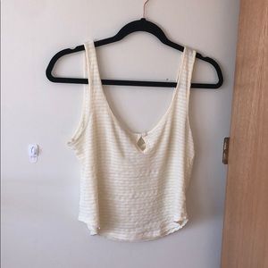 ✨3/$15✨ yellow crop tank top